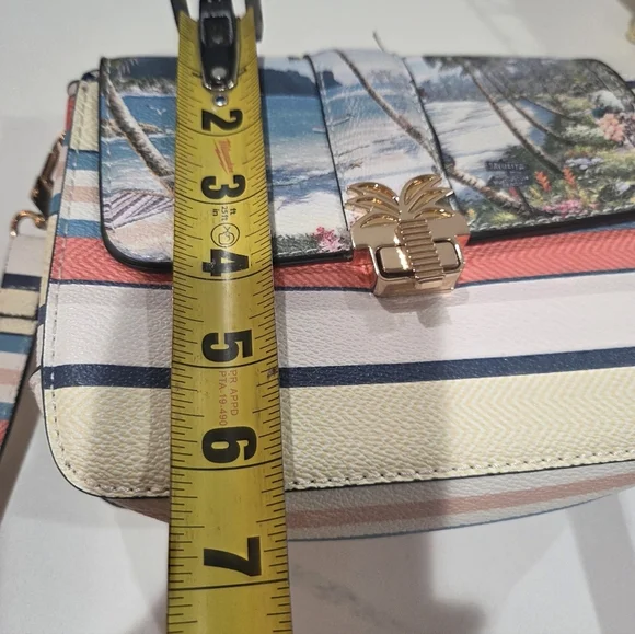 PARFOIS COCONUT CROSS BAG WOMEN'S DESERTCART GIBRALTOR NWOT. - Picture 14 of 16